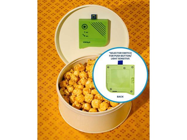Voice-Over 60 Second Voice Recorder Insert for Personal Messages, Audio Recording Device for Picture Frames, Albums, Scrap Books, Books, Blankets...