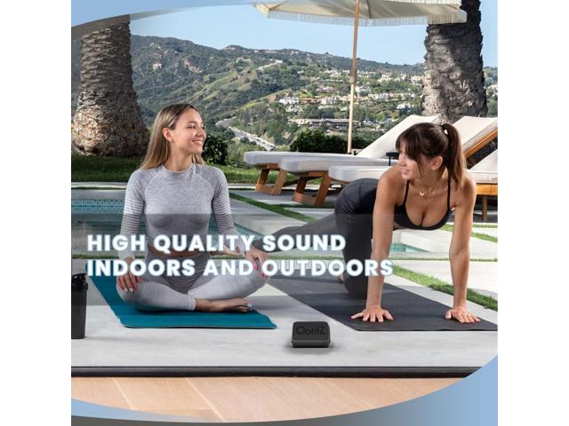 OontZ Solo Bluetooth Speaker, Loud Small Bluetooth Speaker, Stocking Stuffer Electronic Wireless Mini Speaker, Black