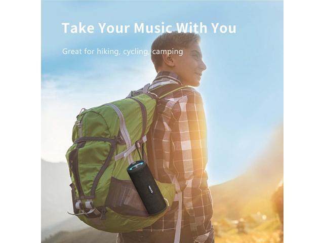 HEYSONG Portable Bluetooth Speaker, Wireless Outdoor Speakers, IPX7 Waterproof, 40H Playtime, TF Card, Loud Stereo Sound for Beach, Boat, Pool,...