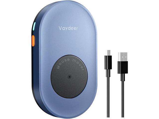 Vaydeer Undetectable Mouse Jiggler, Mouse Mover Device with ON/Off Switch, Driver-Free Mouse Movement Simulation for Computer Awakening, Gift Ideal...