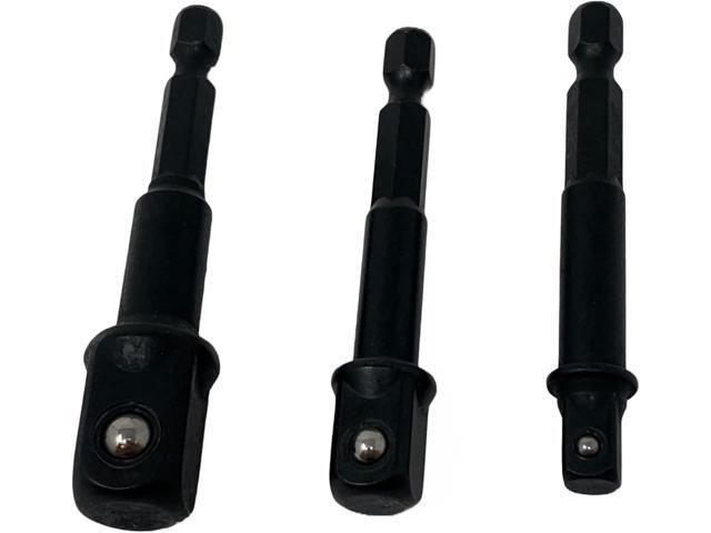 DeWalt 3-pc Socket Adapter Set includes DW2541IR, DW2542IR, DW2547IR