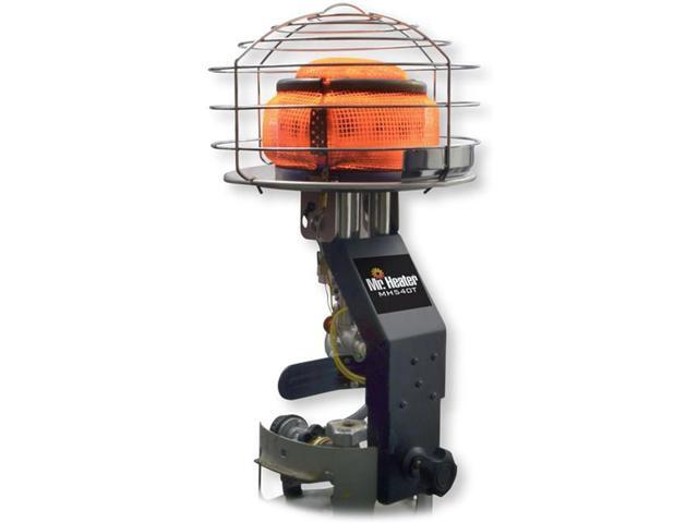 Mr. Heater Original 540-Degree 45,000 BTU Tank Top Radiant Propane Heater,chrome,Silver