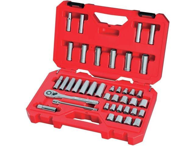 CRAFTSMAN Mechanics Tool Set, SAE/Metric, 3/8-Inch Drive, 40-Piece (CMMT12018)