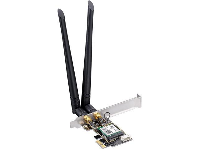 Cudy New AX3000 Wireless WiFi 6 PCIe Card for PC, Bluetooth 5.2, AX200, 3000Mbps WiFi 6 Speed, Bluetooth 5.2/5/4.2/4.0, 802.11ax/ac/a/b/g/n,...