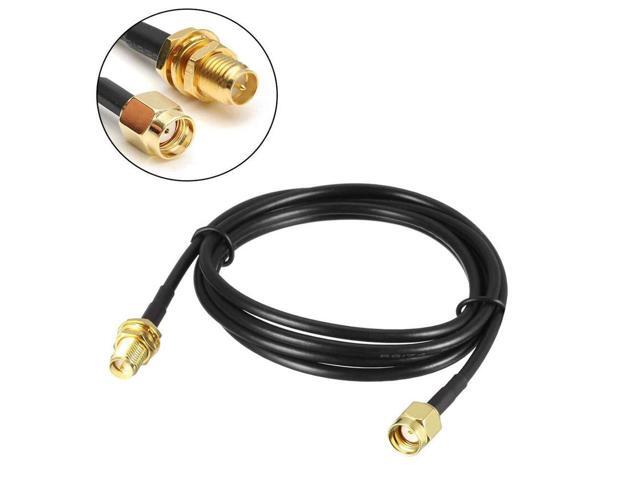 3-Pack 10FT RP-SMA Male to Female Extension Cable WiFi Router Antenna Extender