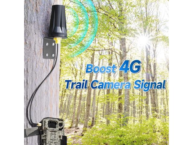 Bingfu 4G LTE Outdoor Wall Mount Waterproof Antenna SMA Male Antenna Compatible with Verizon AT & T T-Mobile Sprint 4G LTE Router Gateway Modem...