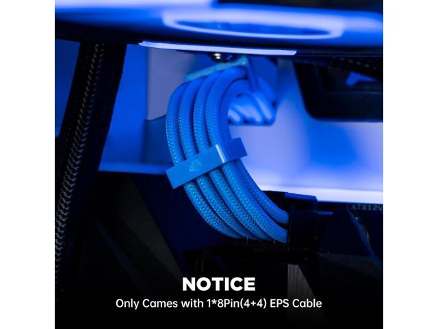 ASIAHORSE 16AWG PSU Cable Extension Power Cords, Customized Power Supply Mod Sleeve Extension Cable, ATX/EPS/8-pin PCI-E/6-pin PCI-E for PSU Cable