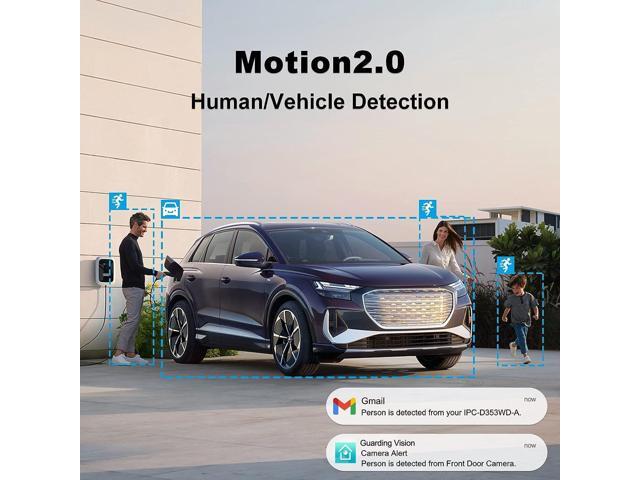 Anpviz 5MP PoE IP Camera, Metal Turret Security Camera Outdoor with Human Vehicle Detection, Smart Color Night Vision, with Audio, 3072x1728@20fps,...