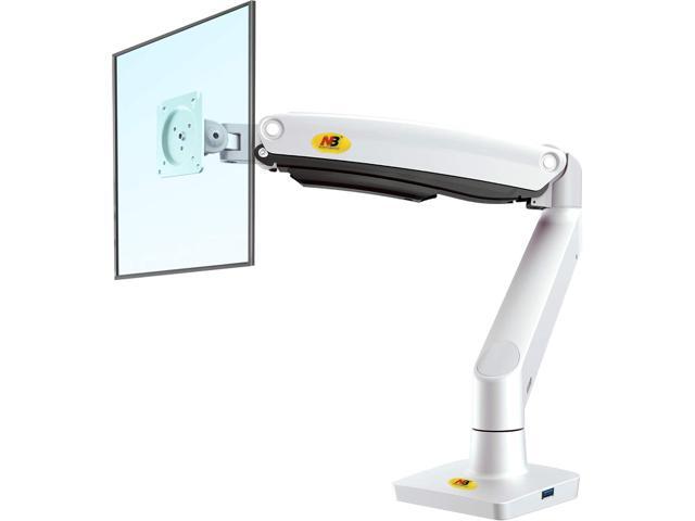 NB North Bayou Monitor Desk Mount Ultra Wide Full Motion Swivel Long Arm with Gas Spring for 22''-35''Monitors from 6.6 to 26.4lbs Height...