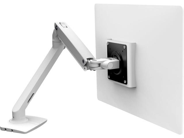 Ergotron MXV Single Monitor Arm, VESA Desk Mount for Monitors Up to 34 Inches, 7 to 20 lbs White