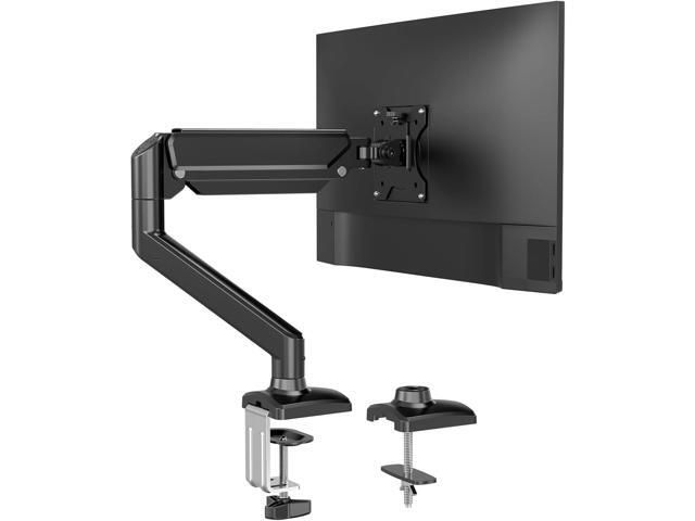Single Monitor Desk Mount Full Motion Adjustable for 13' to 32' Monitor,Heavy Duty Gas Spring Monitor Arm Holds 4.4 to 19.8 lbs,Monitor Arm Single...