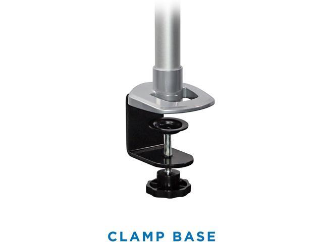 Mount-It! Dual Monitor Desk Mount with Full Motion Swivel Arms Premium Aluminum Material with Modular Quick Connect Function (MI-43116)