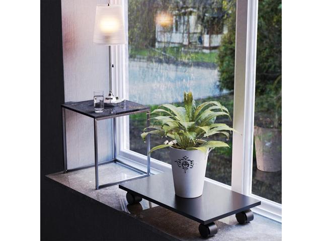 CPU StandComputer Tower StandMobile CPU Holder with 4 Caster Wheels Fits for PCPrinterMost Computer TowerOfficeHomePlanter CaddiesDog Bowl Stand...
