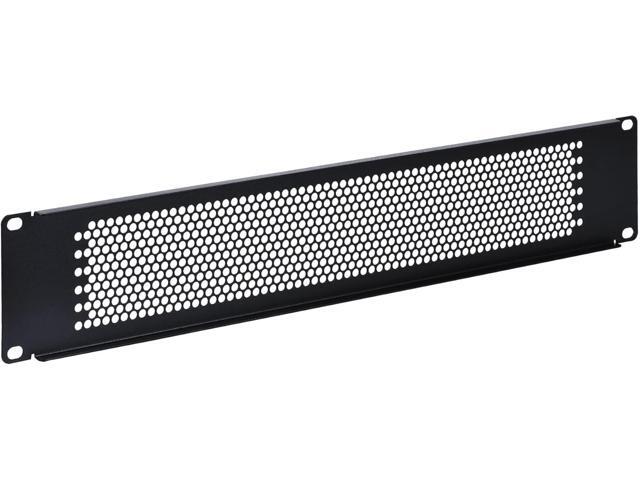 RackPath 2U Blank Rack Mount Panel Spacer with Venting (10 Pack) for 19in Server Rack Enclosure or Network Cabinet