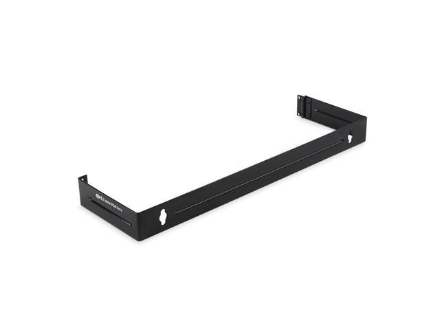 Cable Matters 1U Hinged 19' Wall Mount Panel Bracket, 22 Lbs Max Load, 1U Rack, 19 Inch Rack, 19-Inch Wall Mount Bracket/WallMount Patch Panel