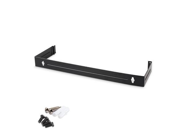 Cable Matters 1U Hinged 19 Wall-Mount Panel Bracket, 22 lbs Max Load (1U Rack, 1U Wall Mount Bracket/Wall Mount Patch Panel)