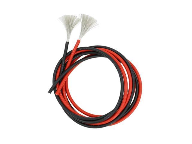 BNTECHGO 10 Gauge Silicone Wire 10 ft red and 10 ft Black Flexible 10 AWG Stranded Tinned Copper Wire
