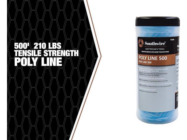 Southwire PL500 Ligne Poly Line 210lb tensile strength, 500 ft