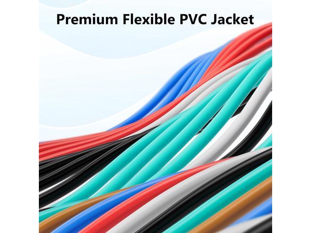14 Gauge Wire (2-Pack Red/Black Each 50 FT), 14AWG CCA, Low Voltage Automotive Primary Harness Wire for Battery, Car Audio, Remote Trailer,...