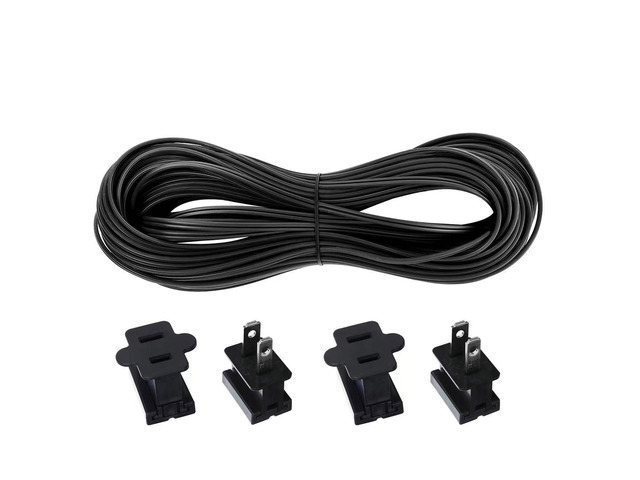 18#SPT-1 50FT Electrical Wire Low Voltage 18 Gauge 2-Conductor UL Listed Flexible Landscape Lighting Wire Outdoor Direct Burial Extension Cord of...
