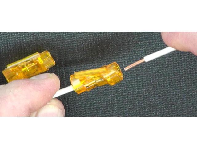 IDEAL Electrical 30-1042 SpliceLine in-Line Wire Connectors (Box of 100)