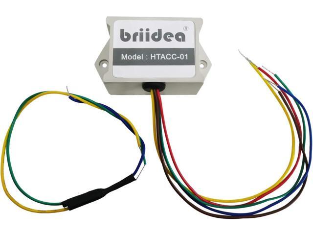 Add-A-Wire Accessory, Briidea Common Wire Kit for All 24VAC Thermostats (4 to 5 Wires), White