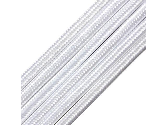 32.8ft Fabric Cloth Covered Round Wire,PRUNLLA Vintage 18/2 Industrial Electrical Lamp Cord, 18-Gauge Antique Style for Retro Lamp, DIY Projects...