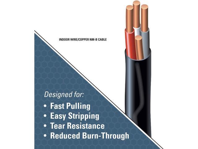 Woods 63950021 25' 6-3 NMW/G Wire