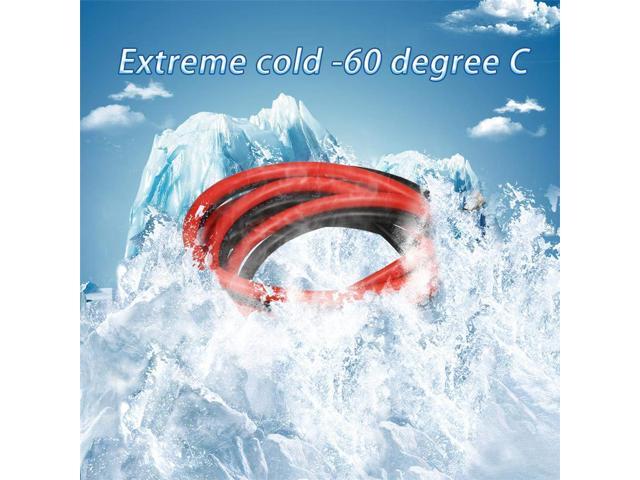 BNTECHGO 8 Gauge Silicone Wire 5 ft Red and 5 ft Black Flexible 8 AWG Stranded Tinned Copper Wire