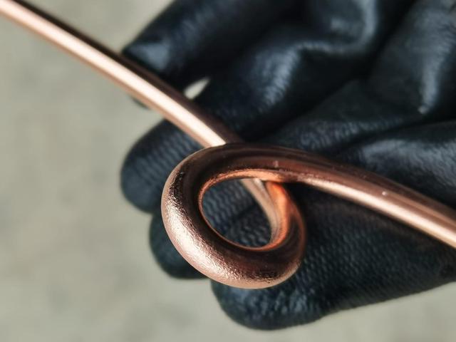 HIBUMFX Soft ANNEALED Ground Wire Copper Bonded Grounding Conductor 4 AWG 50 FEET Copper Clad Steel Cables Electronic Wire Cable Electrics DIY (4...