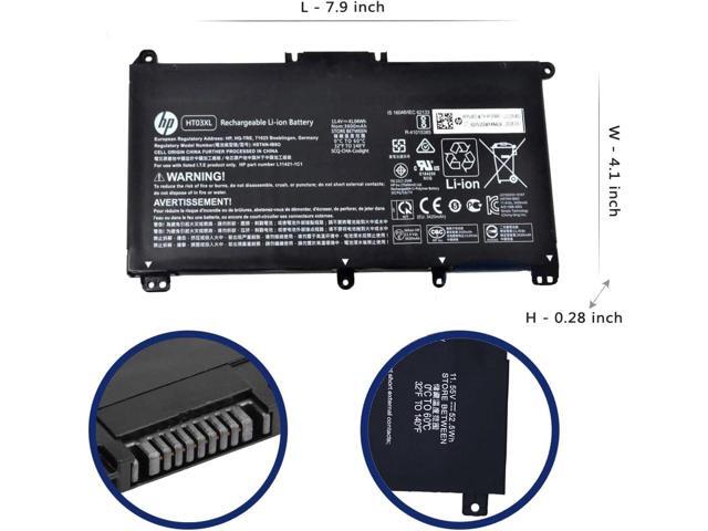 HP HT03XL L11119-855 Laptop Battery for HP Pavilion 14-CE 14-CF 14-DF 15-CS 15-DA 15-DB 15-DW 17-by 17-CA HP 240 245 250 255 G7 340 348 G5...