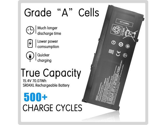 SR04XL SR03XL Replacement hp Omen 15-dc Laptop Battery for HP Omen 15-dc0xxx 15-dc1xxx 15-cx0xxx 15-ce0xx 15-cb0xx Gaming PC Computer 15-dc1058wm...