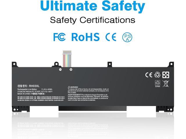 RH03XL Laptop Battery Replacement for HP ProBook 430 440 445 450 630 640 650 G8 Series HSTNN-DB0B HSTNN-UB7X HSTNN-OB1T HSTNN-IB9Q M02027-005...