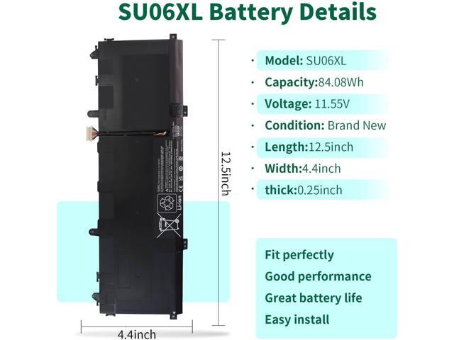 DMKAOLLK 84.08Wh SU06XL L29184-005 for HP Spectre X360 Convertible 15-df0013dx 15-df1043dx 15-df0033dx 15-df1033dx 15-df1045nr 15-df0069nr...