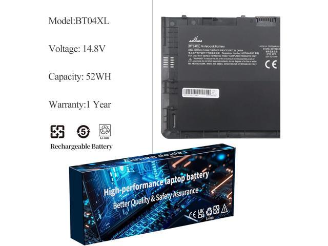 BT04XL Notebook Battery for HP EliteBook Folio 9470 9470M 9480m Ultrabook BT04 BA06 HSTNN-IB3Z HSTNN-I10C 687945-001 H4Q47AA 687517-241 HSTNN-DB3Z...
