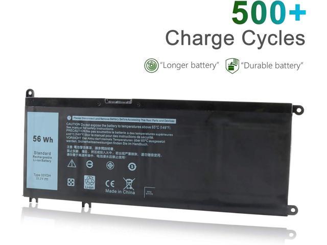 56WH 33YDH Laptop Battery for Dell Inspiron 17 7000 7778 7779 7786 7773 15 7577 G3 3579 3779 G5 5587 G7 7588 Latitude 13 3380 14 3490 15 3590 3580...