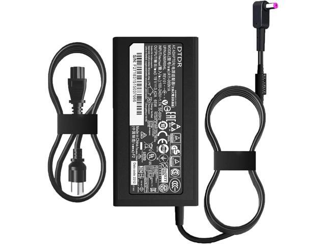 65W 45W AC Charger Compatible with Acer Aspire E1 E3 E5 E11 E14 E15 E17 ES1 F15 Acer Aspire 3 Aspire 5 Acer Aspire V3 V5 V7 VN7 V15 Aspire R3 R7 S3...