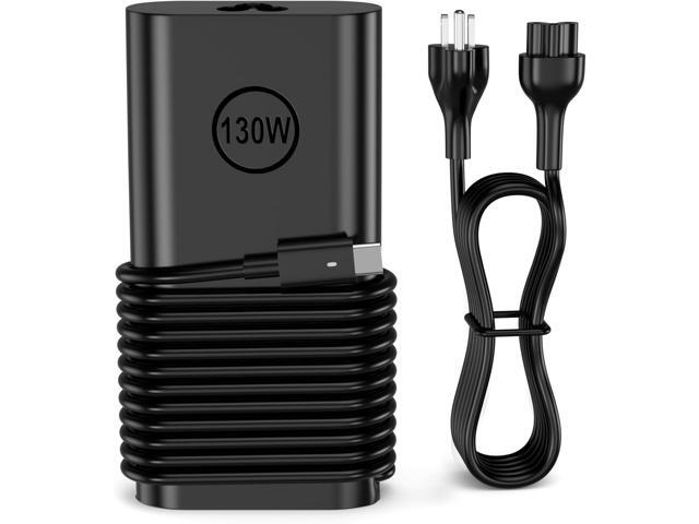130W USB C Type C Laptop Charger Compatible with Dell XPS 15 2in1 9575 Latitude 9410 9510 9575 7310 7410 7210 5420 5510 5520 Precision 5530 2in1...