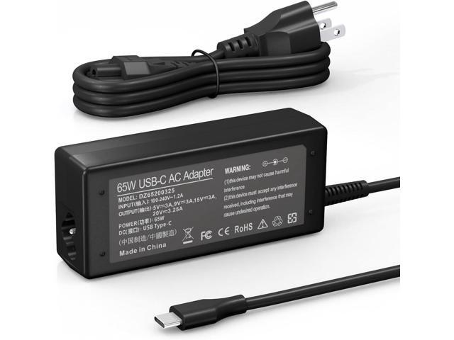 65W 45W USB C Chromebook Charger for HP, Dell, Lenovo, Samsung, Acer, Asus, Chromebook X360 11 13 14, HP Spectre X360 Lenovo Thinkpad Type C Power...