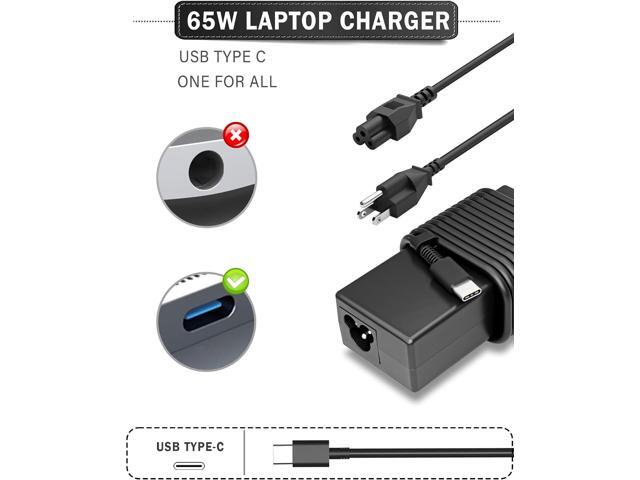 65W 45W USB C Laptop Charger for HP EliteBook 830 835 840 845 860 865 640 650 655 1040 G8 G9 G10 G11 Probook 440 445 450 455 460 465 G8 G9 G10 G11...