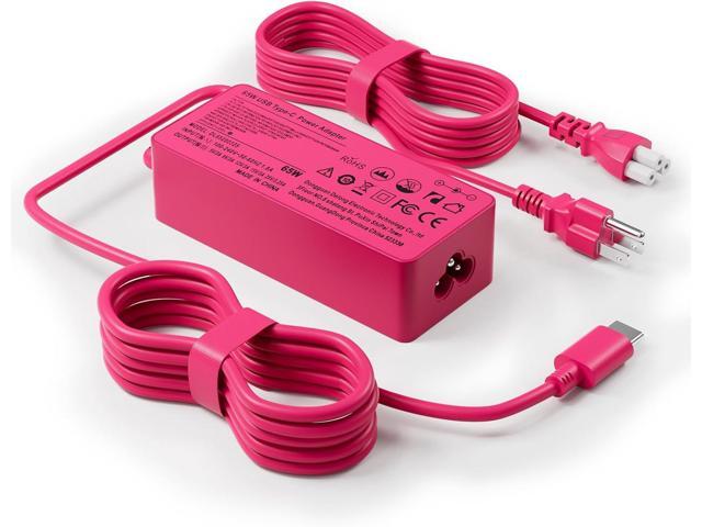 USB-C 65W 45W AC Replacement Charger fit for Lenovo ThinkPad T480 T490 T580 ADLX65YDC2A ADLX65YLC2D ADLX65YDC3A ADLX65YDC2D chromebook 2nd Gen S330...