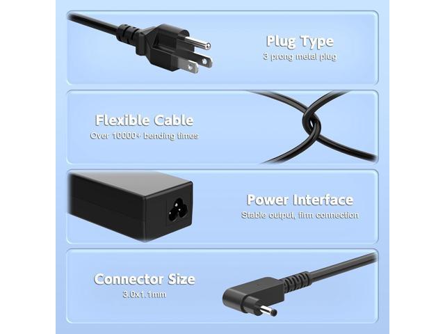 65W Laptop Charger Compatible with Acer Model N15Q10 N15Q9 N15Q8 N15V1 N15V2 N15C3 N16P1 N16Q9 N20C4 N20C5 N20C6 N22C6 N23C3 N19H1 N19H2 N16C4...
