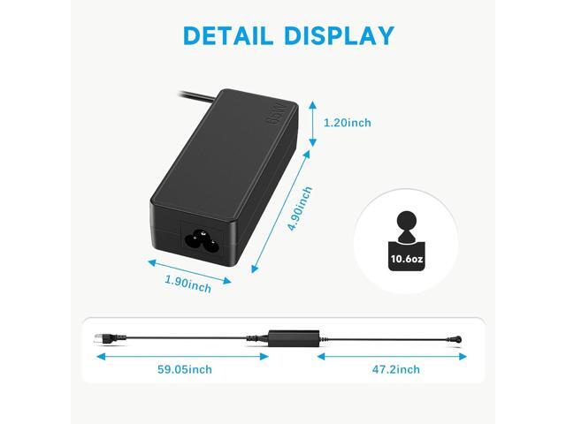 65W Laptop Charger for Lenovo IdeaPad 1 3 5 330-14, 330-15, 330-17, 510-15, 330s-14, 330s-15 Lenovo Flex 4 5 6 Ideapad 110 510 520 530s 710s S145...