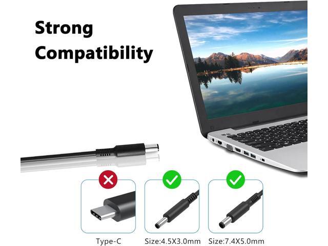 65W AC Laptop Charger for Dell Inspiron 15-3000 15-5000 15-7000 17-3000 17-5000 17-7000 13-5000 13-7000 11-3000 2 in 1 Series 3558 3181 5558 5559...
