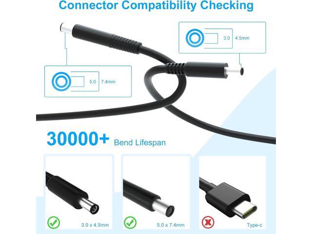 65W Laptop Charger for Dell Latitude 13 3301 3310 3390 14 3400 3410 3420 3490 15 3500 3510 3520 3590 Vostro 13 5301 5390 14 5401 5402 5490 15 3558...
