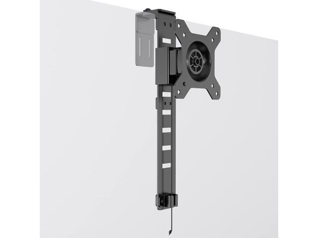 JOY Worker Cubicle Monitor Mount - Height Adjustable Hanging Mount, 13'-34' Cubicle Monitor Hanger, VESA 75*75/100*100mm, Clamp Hook Top Holds Up...