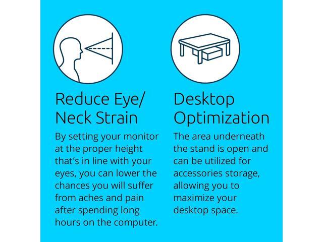 Kensington SmartFit Monitor Stand for up to 21 screens - Gray (K60087F)