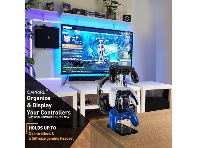 OAPRIRE Universal 3 Tier Controller Holder and Headset Stand for PS4 PS5 XBOX ONE SWITCH, Controller Stand Gaming Accessories, Build Your Game...