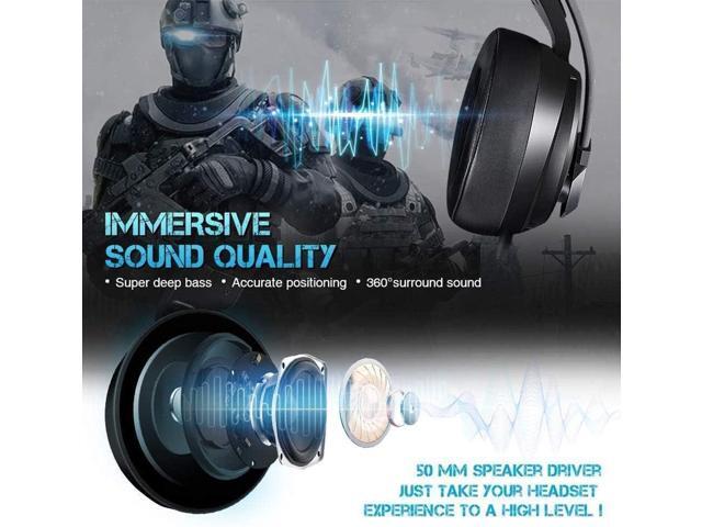 NUBWO N12 Gaming Headset & Xbox one Headset & PS4 Headset,3.5mm Surround Stereo Gaming Headphones with Mic Soft Memory Earmuffs for PC,Laptop, PS3,...