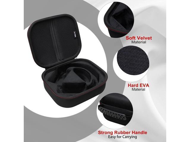 LTGEM Case Compatible with Turtle Beach Stealth 600/700 Gen 3 & 600/700 Gen 2 MAX Wireless Gaming Headset, Black